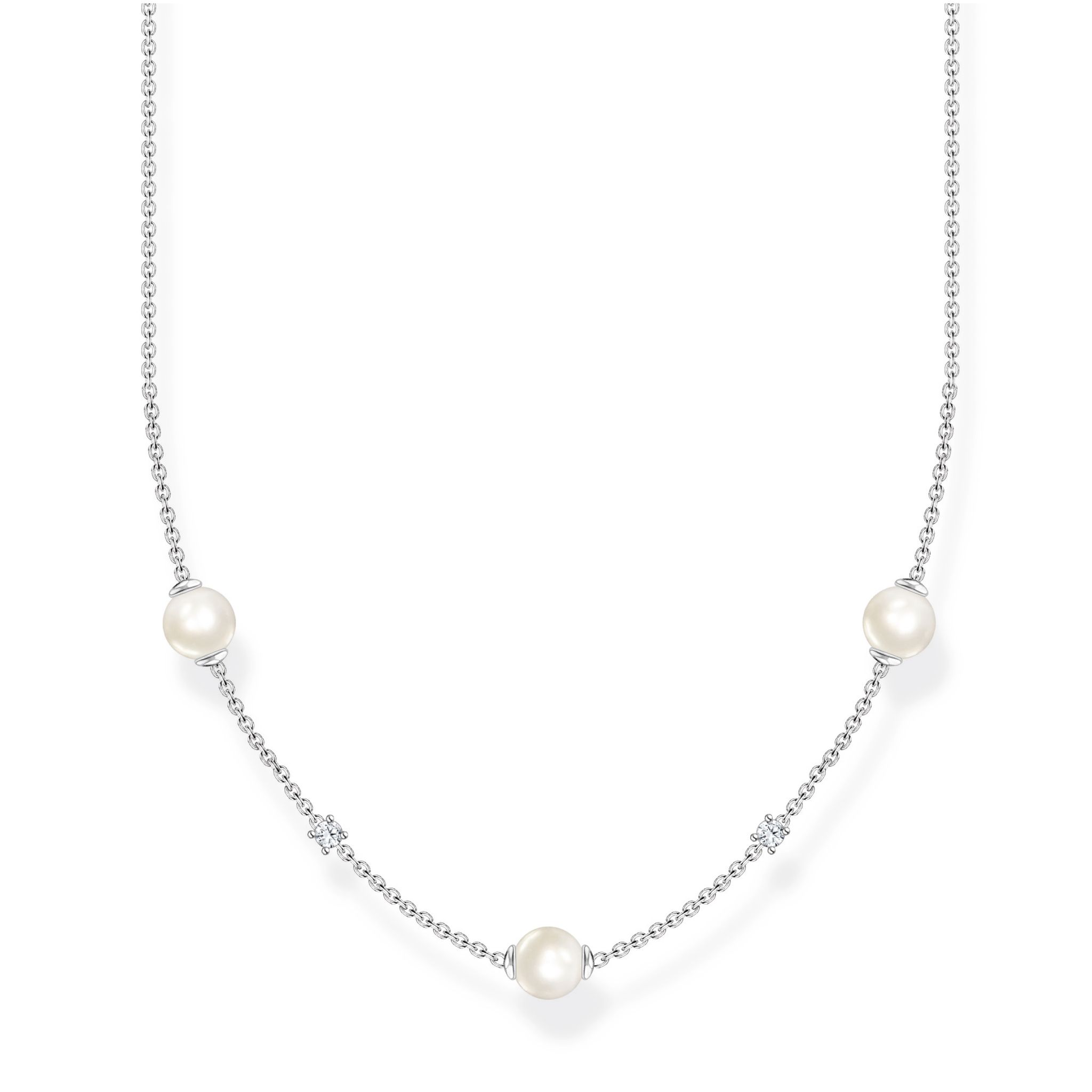 Halsband med sötvattenspärlor