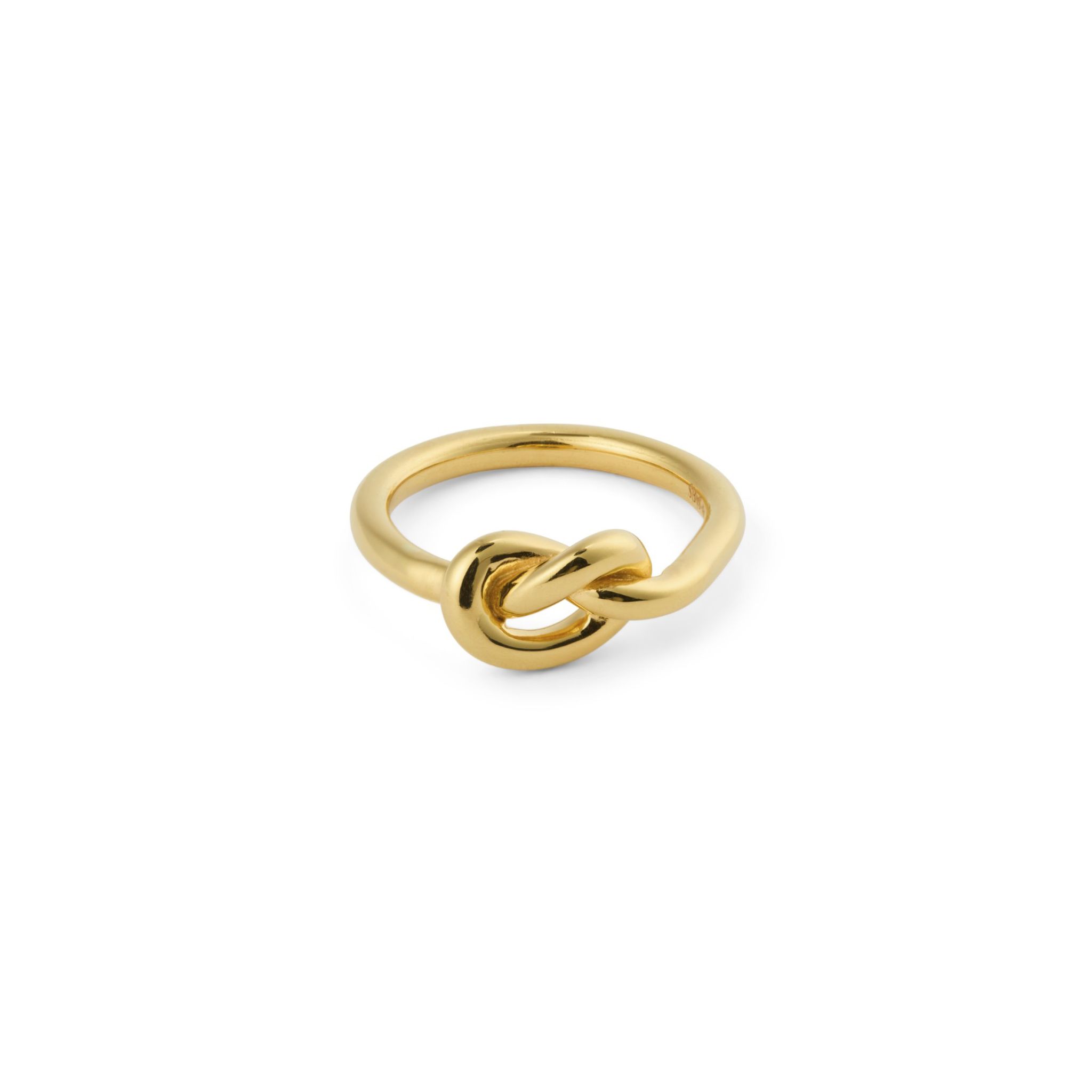 Ring Knot i &auml;kta silver, 17.5