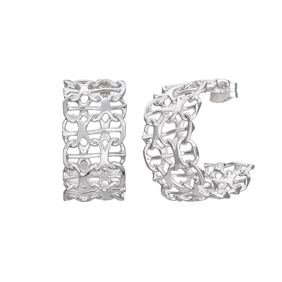 &Ouml;rh&auml;ngen i &auml;kta silver