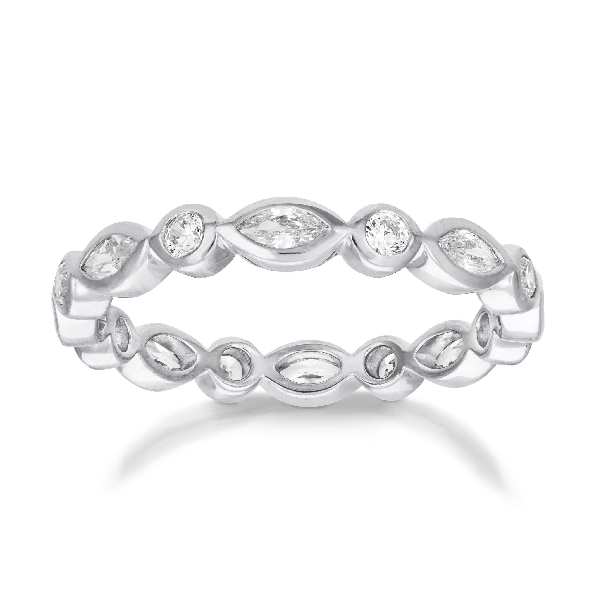 Ring TÅLAMOD i äkta silver, 19.0