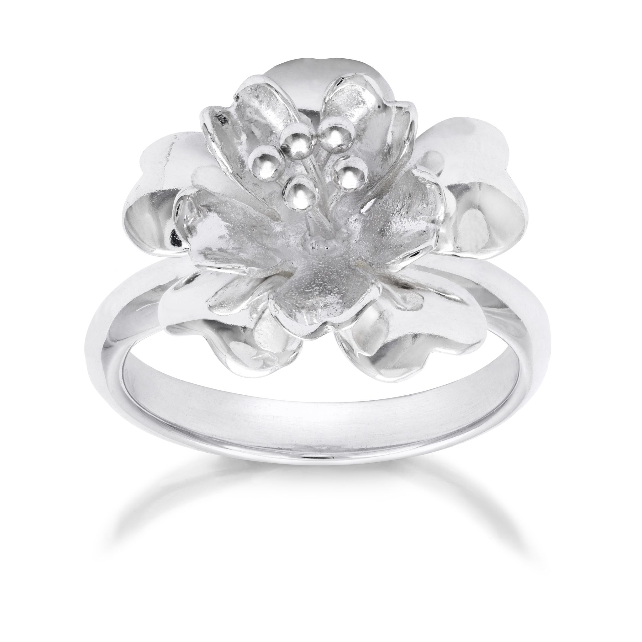 Ring GLÄDJE i äkta silver, 15.0