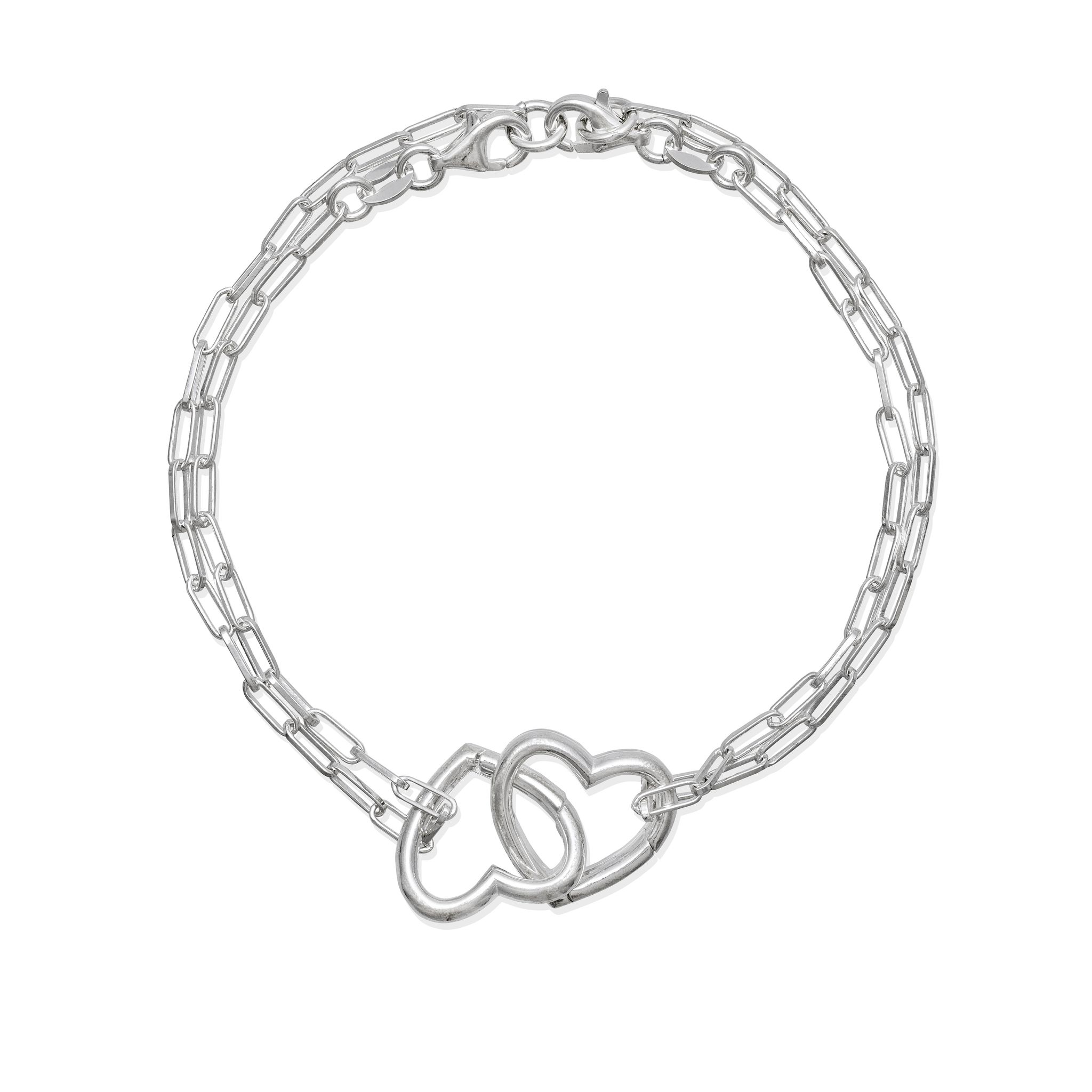 Armband V&Auml;NLIGHET i &auml;kta silver