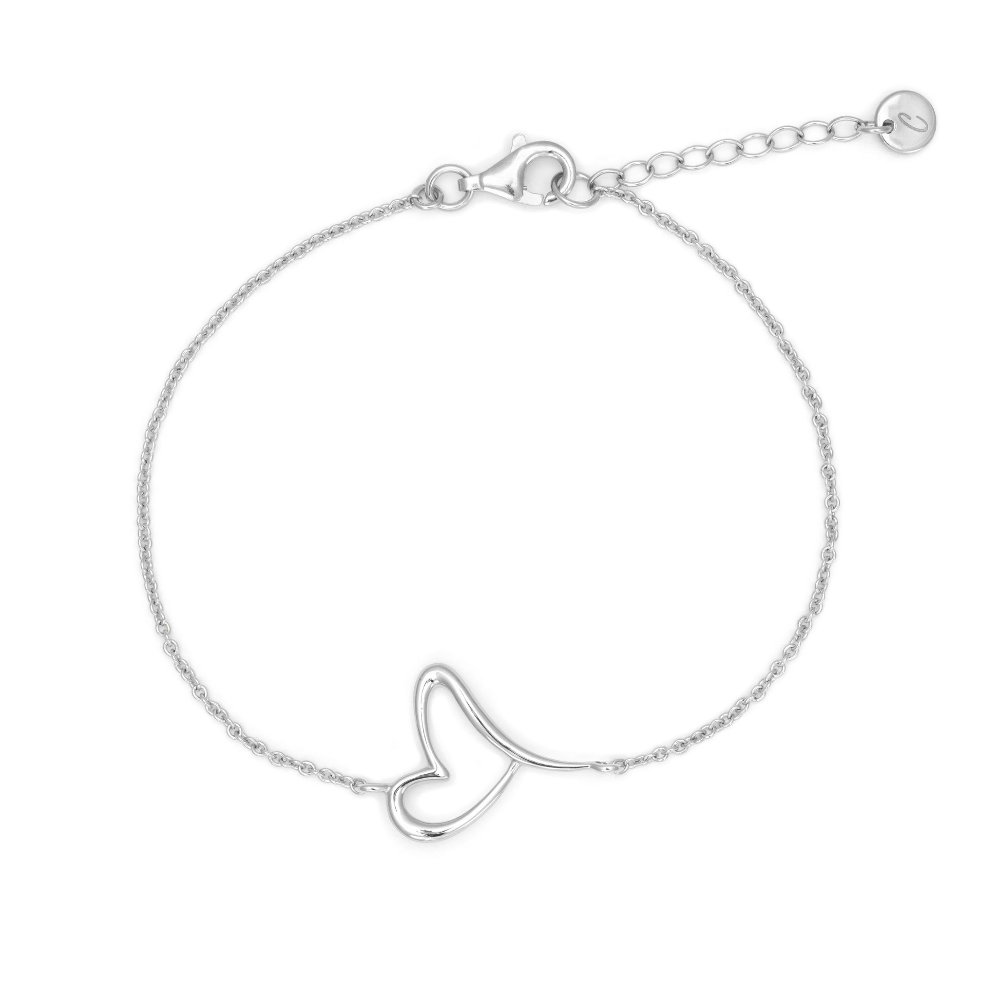 Armband SIGNATURE i &auml;kta silver