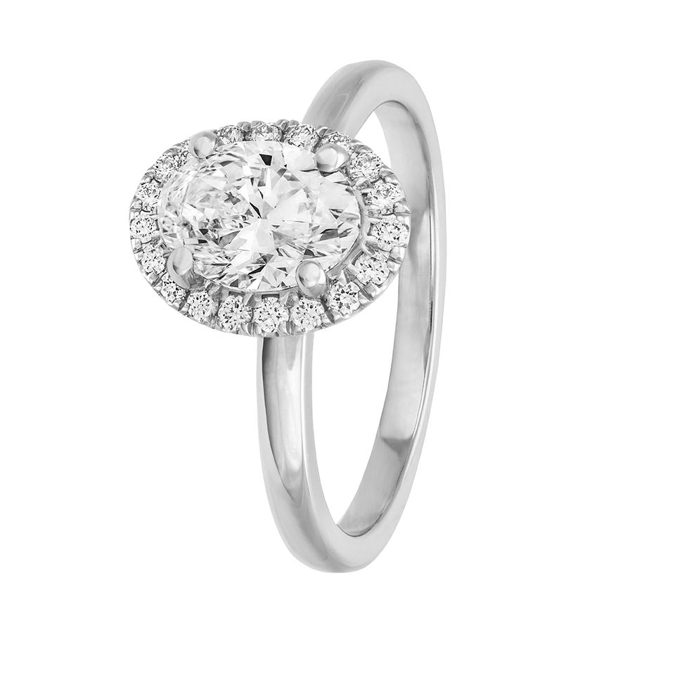 Diamantring Ljubljana 1,14 ct, 15.5