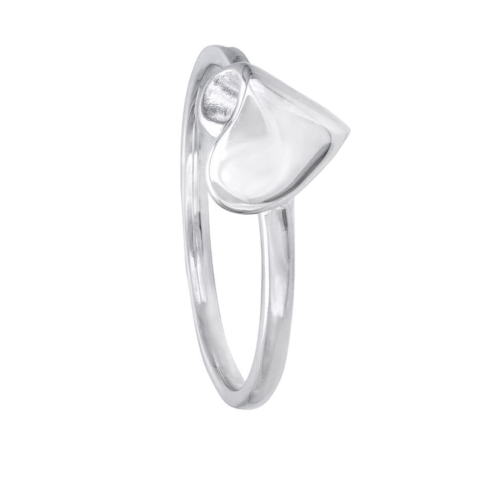 Ring i &auml;kta silver, 20.0