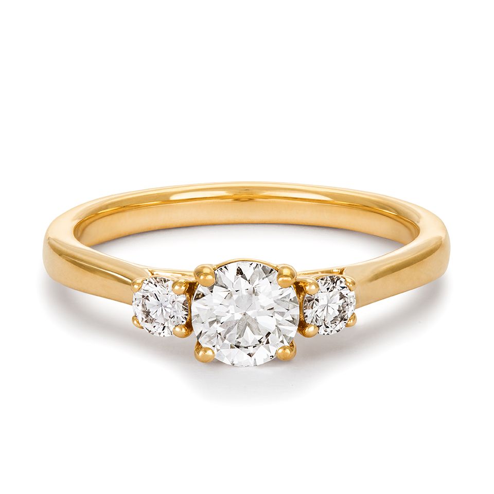 Ring med labbodlade diamanter Maia, 17.0