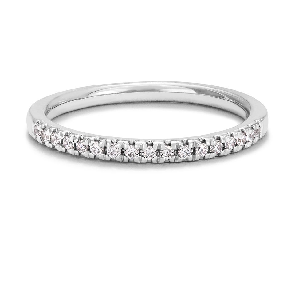 Ring med labbodlade diamanter Capella, 17.5