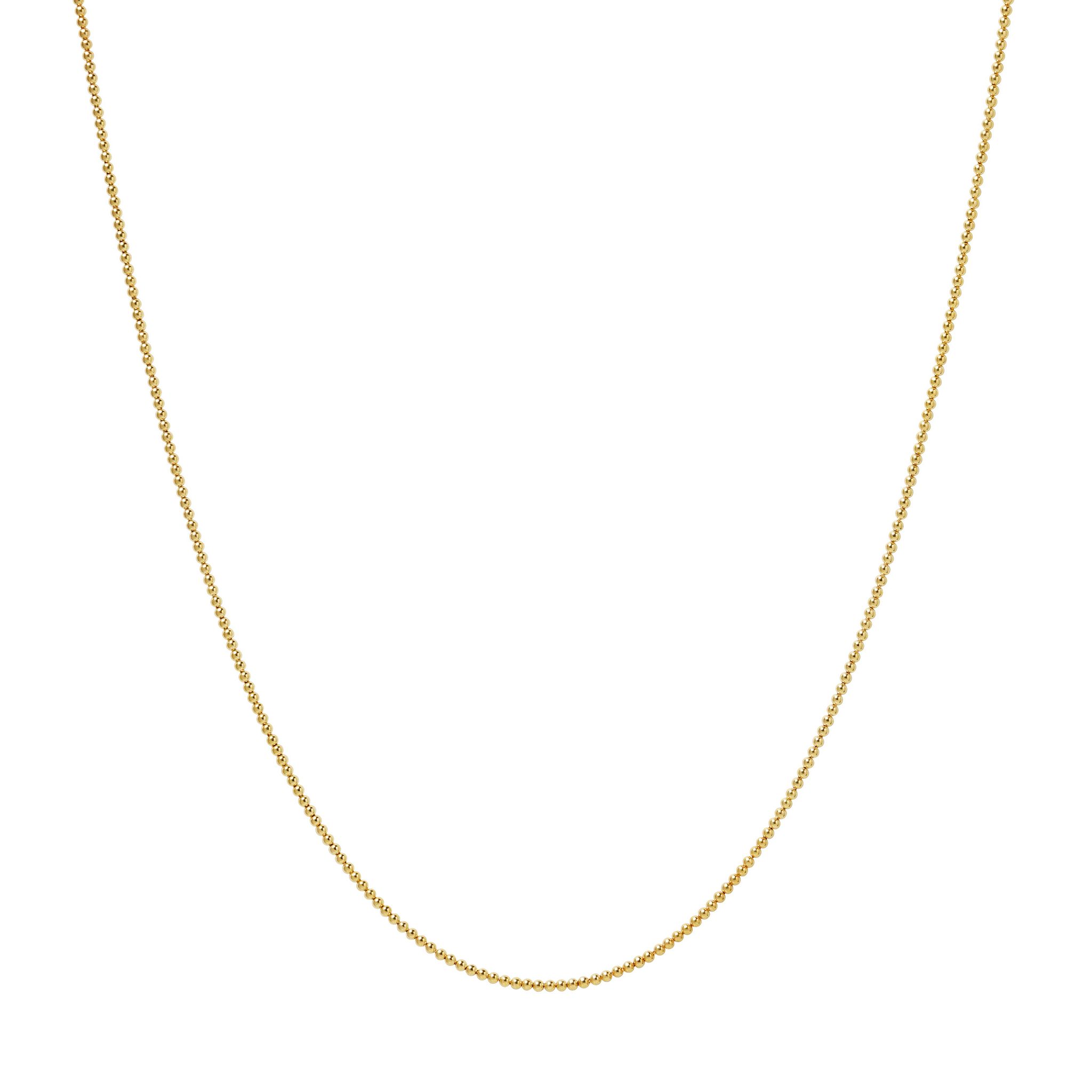 Halsband Sheer Dorian i &auml;kta silver