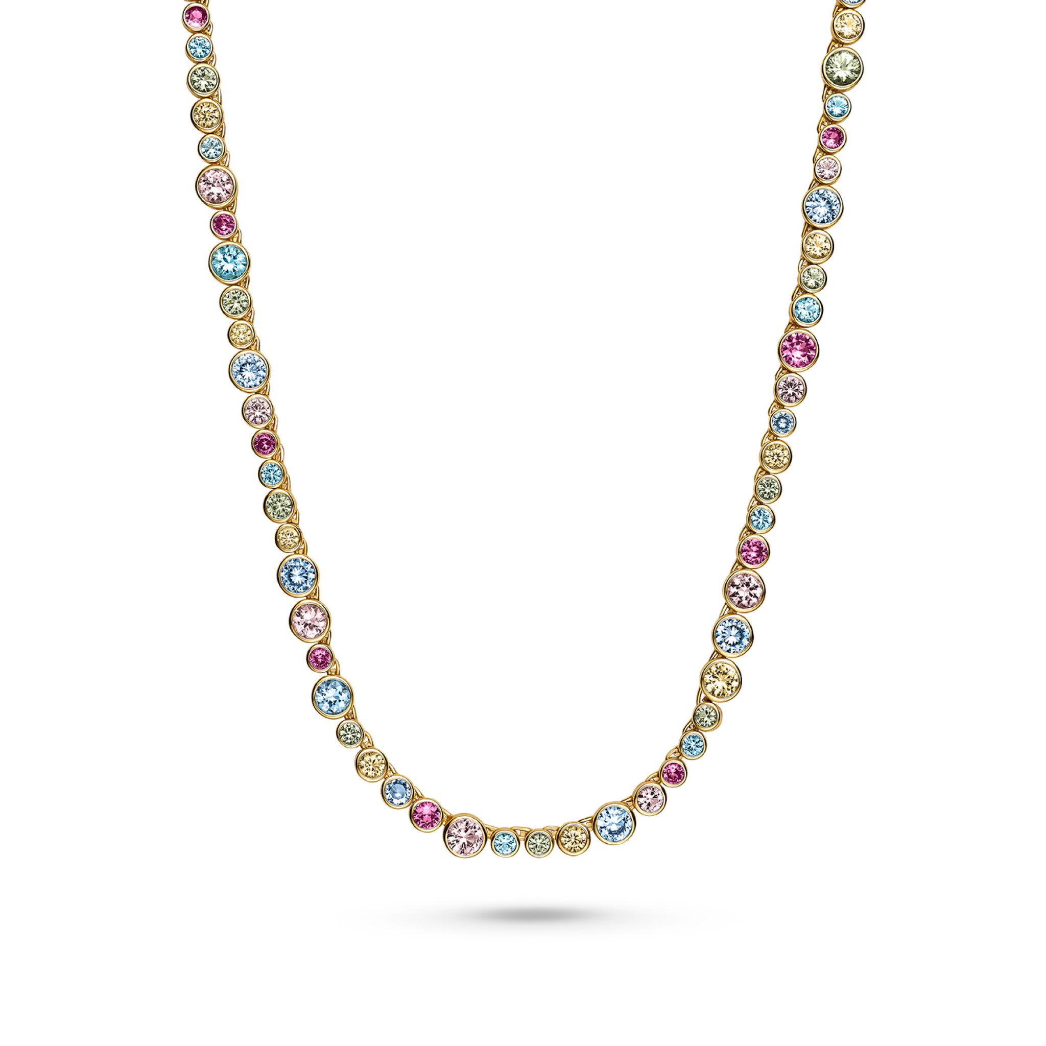 Sardinien halsband i &auml;kta silver