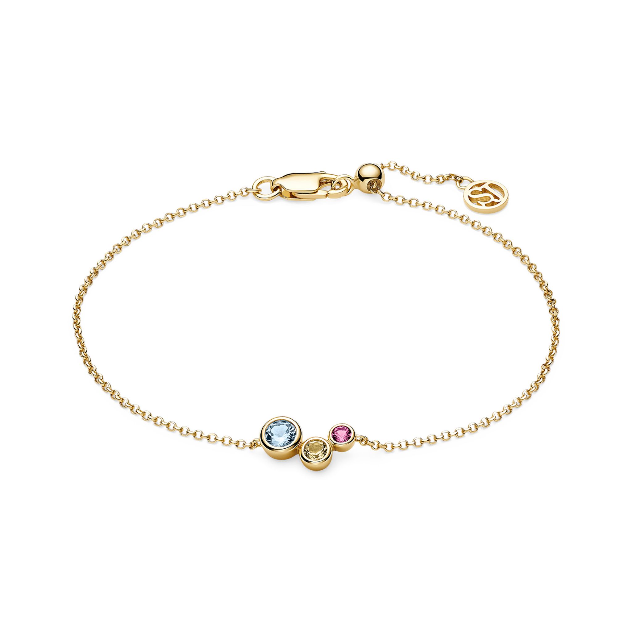 Sardinien armband i &auml;kta silver