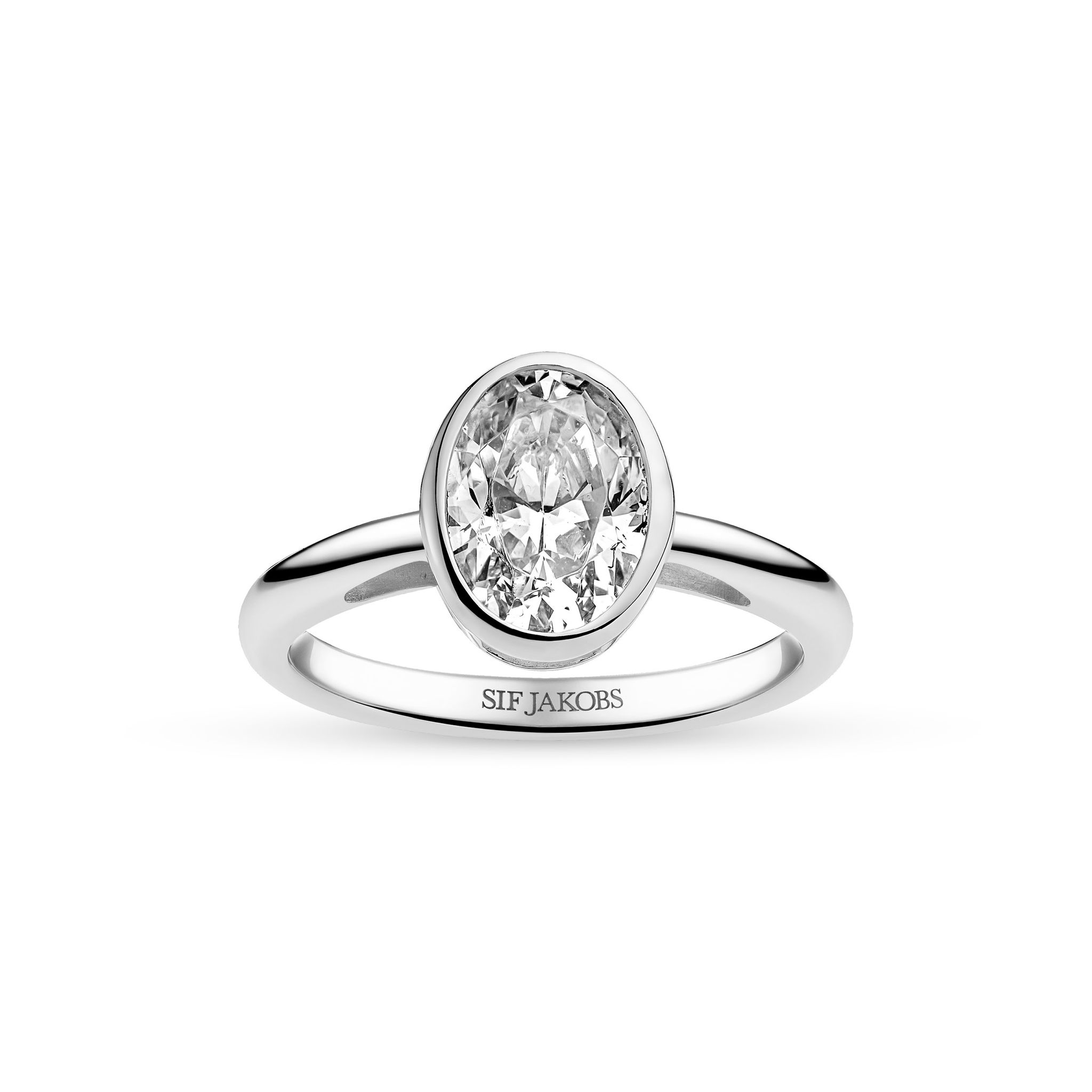 Sardinien ring i äkta silver, 18.0