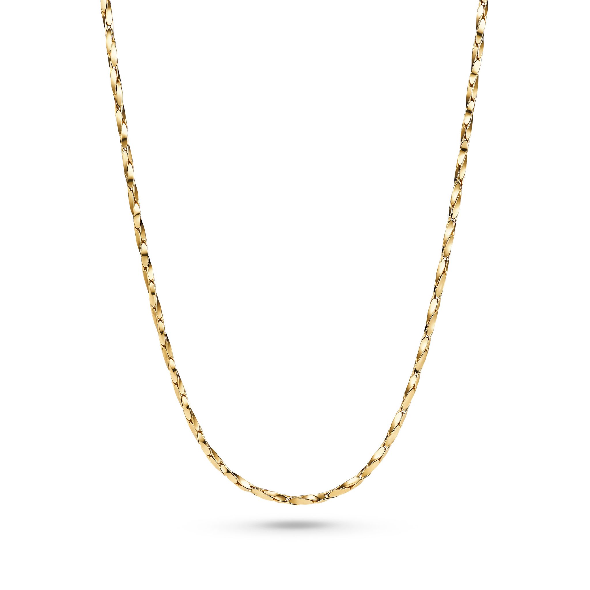 Savona halsband i &auml;kta silver