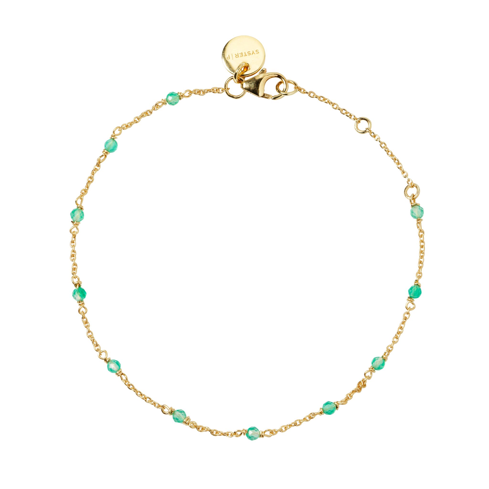 Armband Santa Monica Gr&ouml;n Onyx